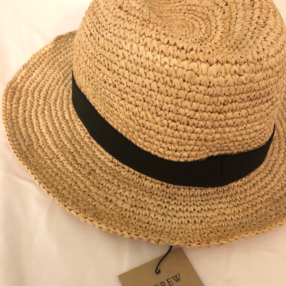 J. Crew packable straw hat